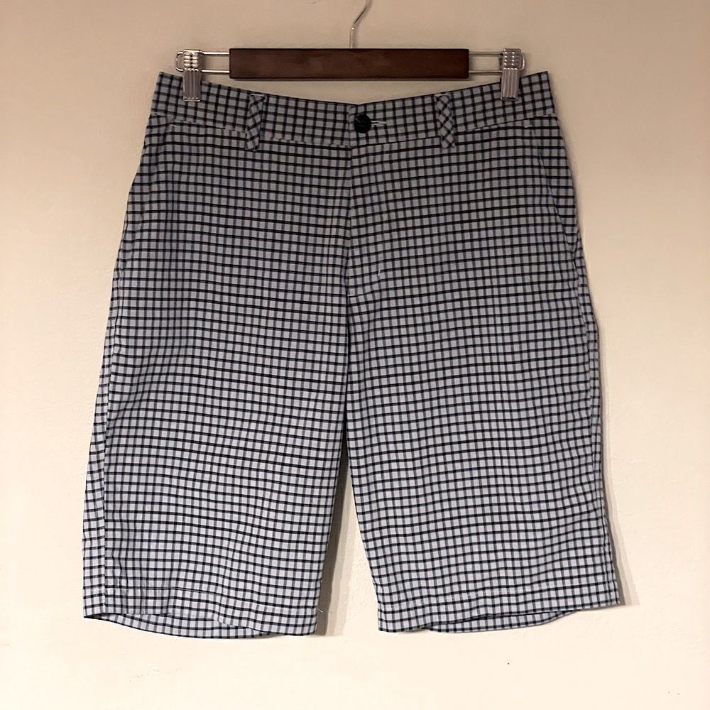 NWOT! Men’s Adidas White & Blue, Golf Shorts. Size 30.
